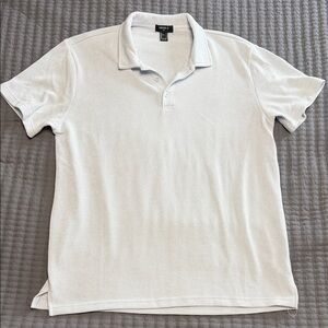 Forever 21 Light Blue Polo Shirt